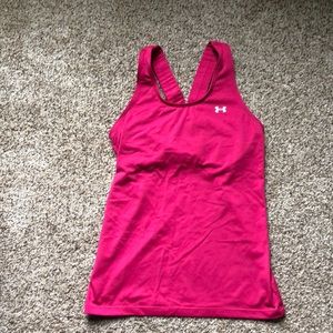 Under Armour Heat Gear Fitted Workout tank top